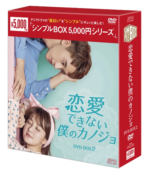 恋愛できない僕のカノジョ　ＤＶＤ－ＢＯＸ２（７枚組）　＜シンプルＢＯＸ　５，０００円シリーズ＞