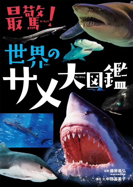 最驚 世界のサメ大図鑑 藤原義弘の絵本 知育 Tsutaya ツタヤ