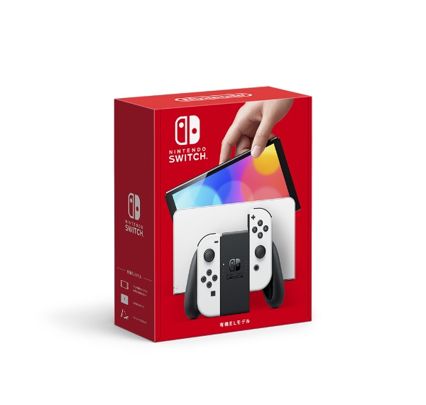Nintendo Switch（有機ELモデル）：Joy－Con（L）／（R）ホワイト 