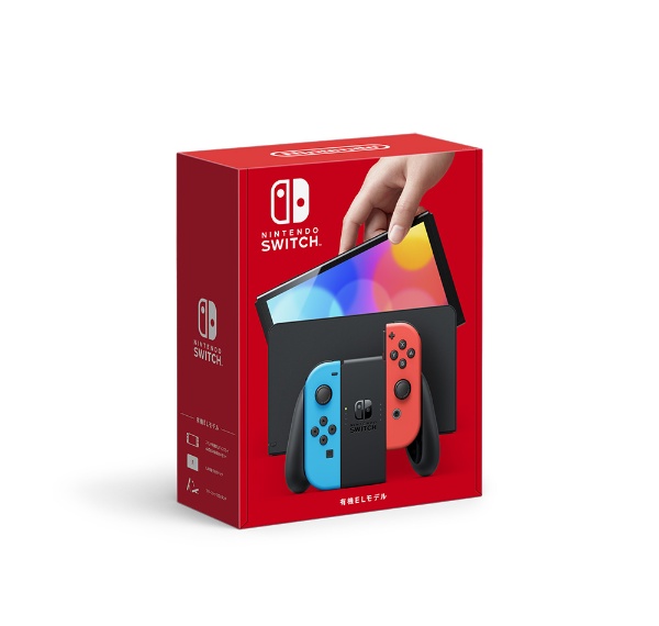 Nintendo Switch（有機ELモデル）：Joy－Con（L）ネオンブルー／（R ...