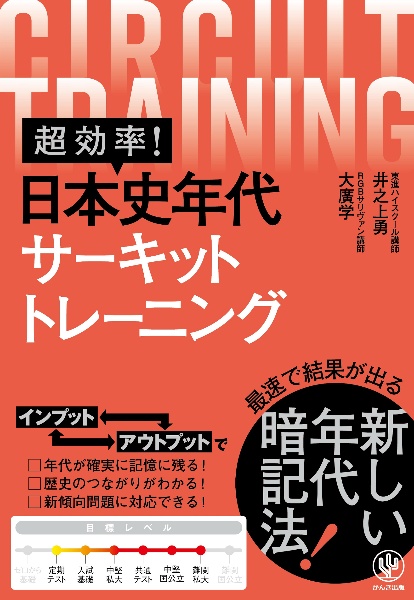超効率!日本史年代サーキットトレーニング