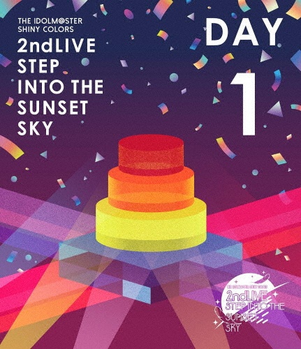 「THE IDOLM@STER SHINY COLORS 2ndLIVE STEP INTO THE SUNSET SKY」Blu-ray 【通常版DAY1】