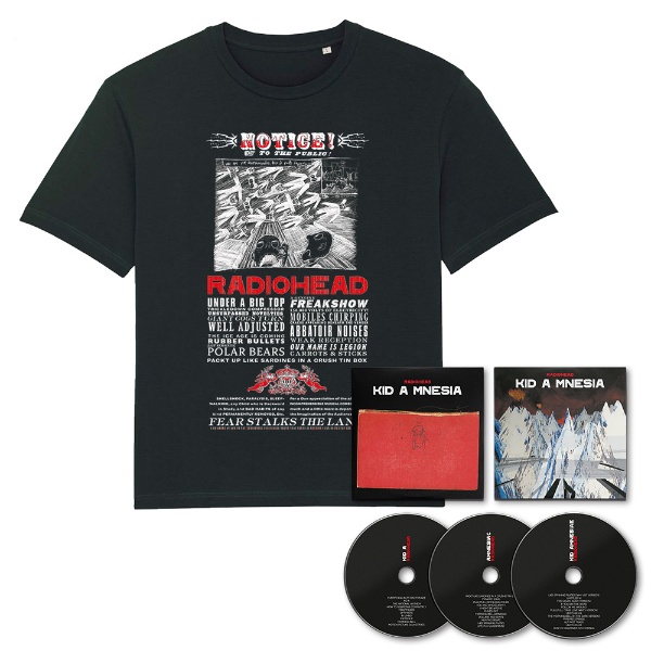 キッドAムニージア 数量限定 CD＋Tシャツセット（XLサイズ）/レディオ 