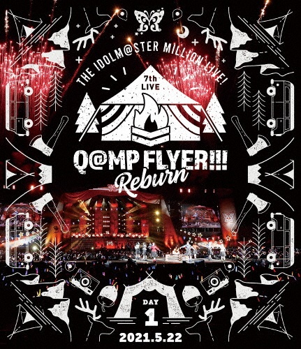 THE IDOLM@STER MILLION LIVE! 7thLIVE Q@MP FLYER!!! Reburn LIVE Blu-ray 【通常版DAY1】