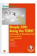 エースＴＯＥＩＣ５００　Ｓｉｍｐｌｙ５００：Ａｃｉｎｇ　ｔｈｅ　ＴＯＥＩＣ（Ｒｅｖｉｓｅｄ　Ｅｄｉｔｉｏｎ）