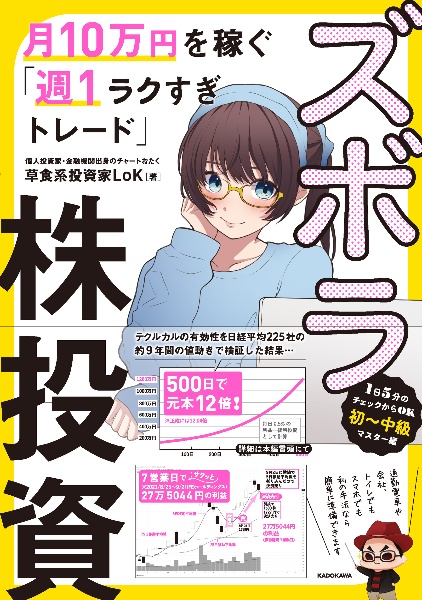 ズボラ株投資　月１０万円を稼ぐ「週１ラクすぎトレード」