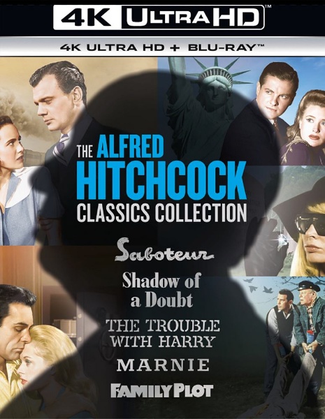アルフレッド・ヒッチコック　クラシックス・コレクション　Vol．2　4K　Ultra　HD＋ブルーレイ