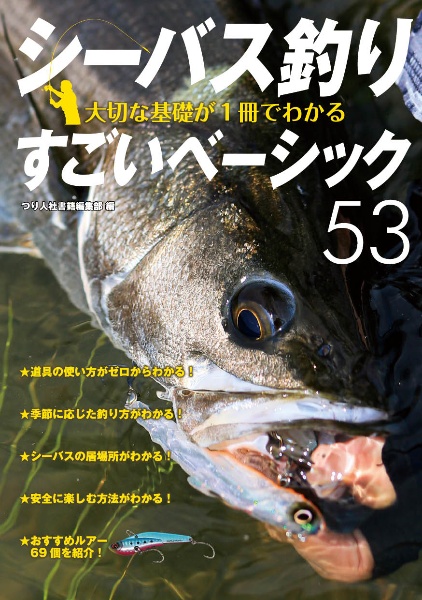 シーバス釣り大切な基礎が１冊でわかるすごいベーシック５３