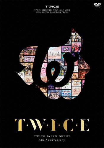 TWICE　JAPAN　DEBUT　5th　Anniversary　『T・W・I・C・E』（通常盤DVD）