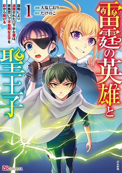 雷霆の英雄と聖王子　謀略により追放された口下手な雷は、家族思いで不器用な王子を影から助ける