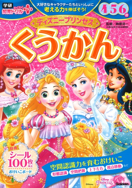 ディズニープリンセス　くうかん　４・５・６歳