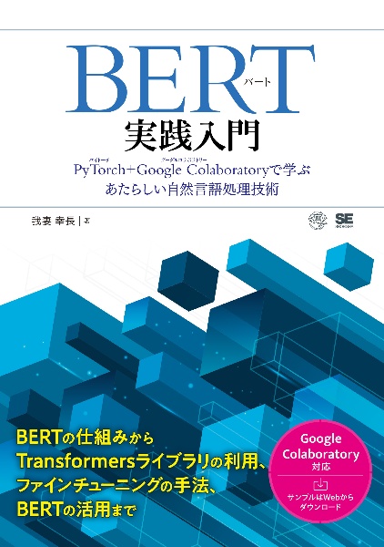 ＢＥＲＴ実践入門　ＰｙＴｏｒｃｈ　＋　Ｇｏｏｇｌｅ　Ｃｏｌａｂｏｒａｔｏｒｙで学ぶあたらしい自然言語処理技術