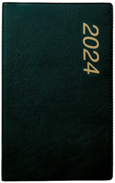１５２３　ＳＡＮＮＯアルファウィークリー・Ｂ６判（グリーン）　２０２４年版　１月始まり手帳