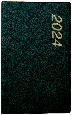 1523　SANNOアルファウィークリー・B6判（グリーン）　2024年版　1月始まり手帳