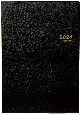 3211　SANNOビッグメモ・A5判（黒）　2024年版　1月始まり手帳