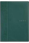 ３５９　シャルム９　高橋書店　手帳　２０２４年版　ウィークリー　ロイヤルグリーン