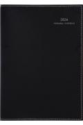 ４９１　ディアクレール１　高橋書店　手帳　２０２４年版　マンスリー　ブラック　Ｂ