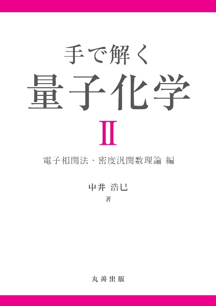 手で解く量子化学　電子相関法・密度汎関数理論編