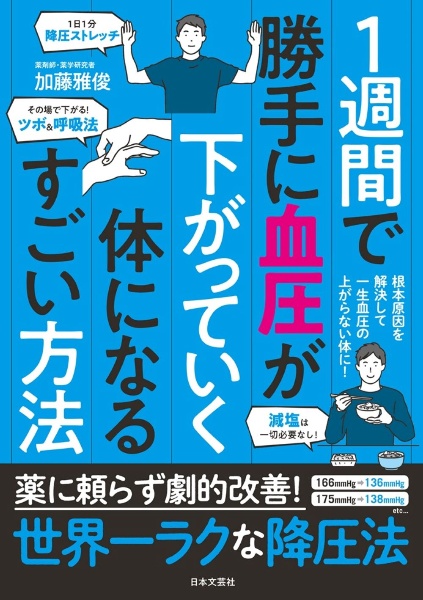 １週間で勝手に血圧が下がっていく体になるすごい方法