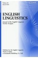 ENGLISH　LINGUISTICS　Volume40（March　Journal　of　the　English　Li