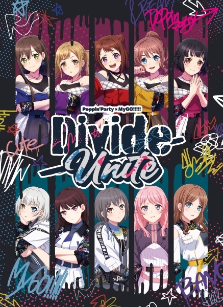 Ｐｏｐｐｉｎ’Ｐａｒｔｙ×ＭｙＧＯ！！！！！　合同ライブ「Ｄｉｖｉｄｅ／Ｕｎｉｔｅ」Ｂｌｕ－ｒａｙ【完全生産限定版（Ｂｌｕ－ｒａｙ＋ＬＩＶＥ音源ＣＤ＋フォトブックレット）】