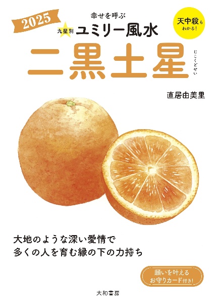 本『九星別ユミリー風水　二黒土星　2025』の書影です。