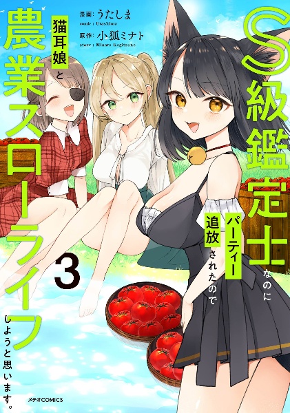 Ｓ級鑑定士なのにパーティー追放されたので猫耳娘と農業スローライフしようと思います。３