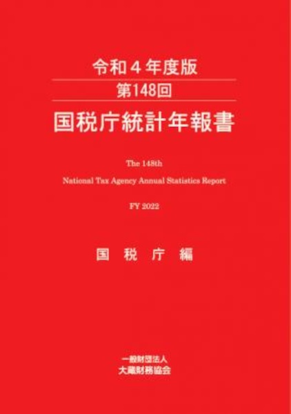 国税庁統計年報書　第１４８回（令和４年度版）