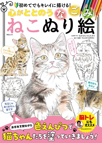 心がととのう なごみねこぬり絵