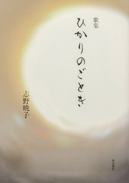 歌集 ひかりのごとき