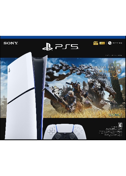 PlayStation -  PS5 モンスターハンターワイルズ 同梱版 モンスターハンターワイルズ」のダウンロード版とPS5本体が