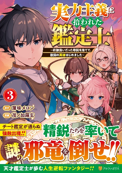 実力主義に拾われた鑑定士~奴隷扱いだった母国を捨てて、敵国の英雄はじめました~（3）