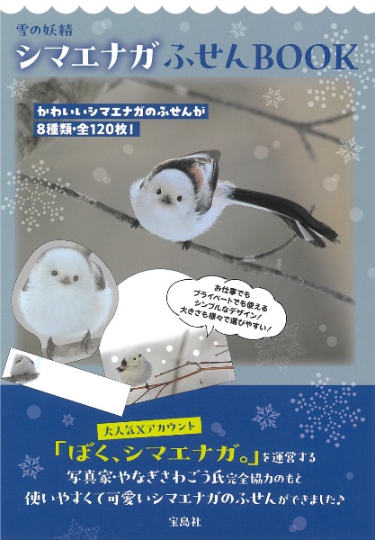雪の妖精 シマエナガふせんBOOK/やなぎさわごう - 販売雑誌