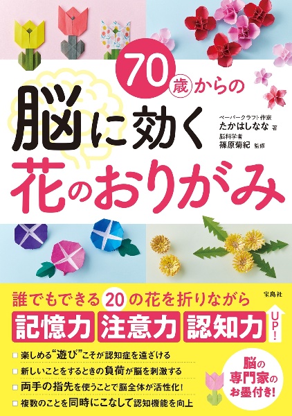 70歳からの脳に効く花のおりがみ