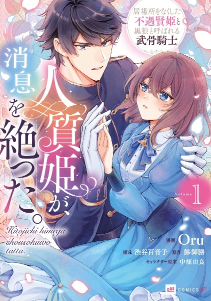 人質姫が、消息を絶った。 居場所をなくした不遇賢姫と黒狼と呼ばれる武骨騎士(1)