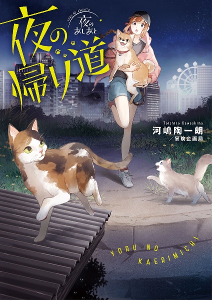 夜のあしあと 夜の帰り道