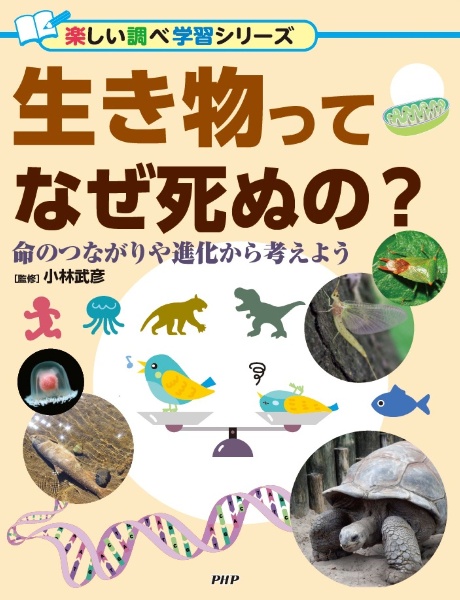 生き物ってなぜ死ぬの? 命のつながりや進化から考えよう 図書館用堅牢製本